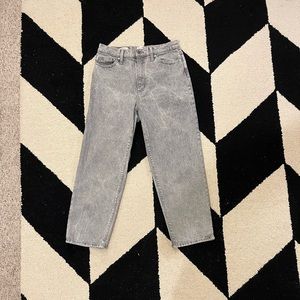 NWOT Grey Straight Jeans